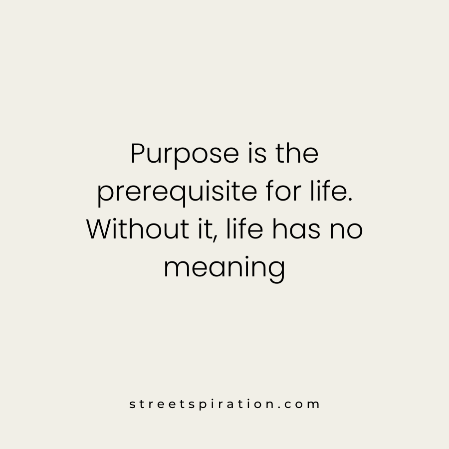 quotes on Purpose