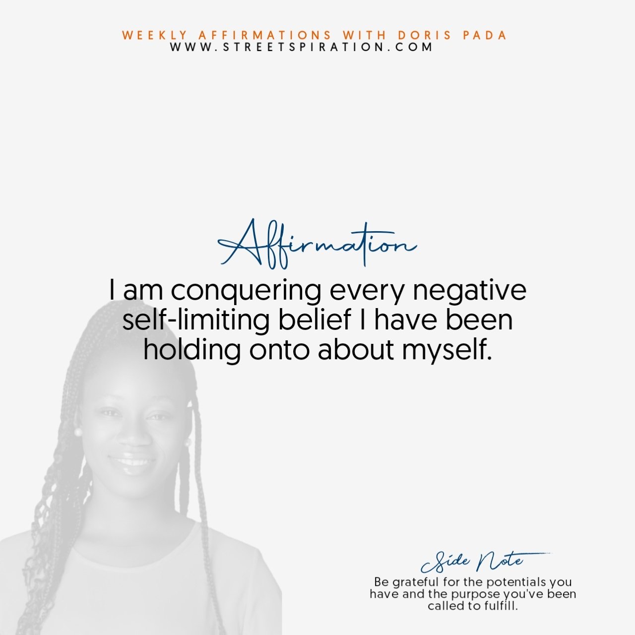 Affirmations on self-awareness