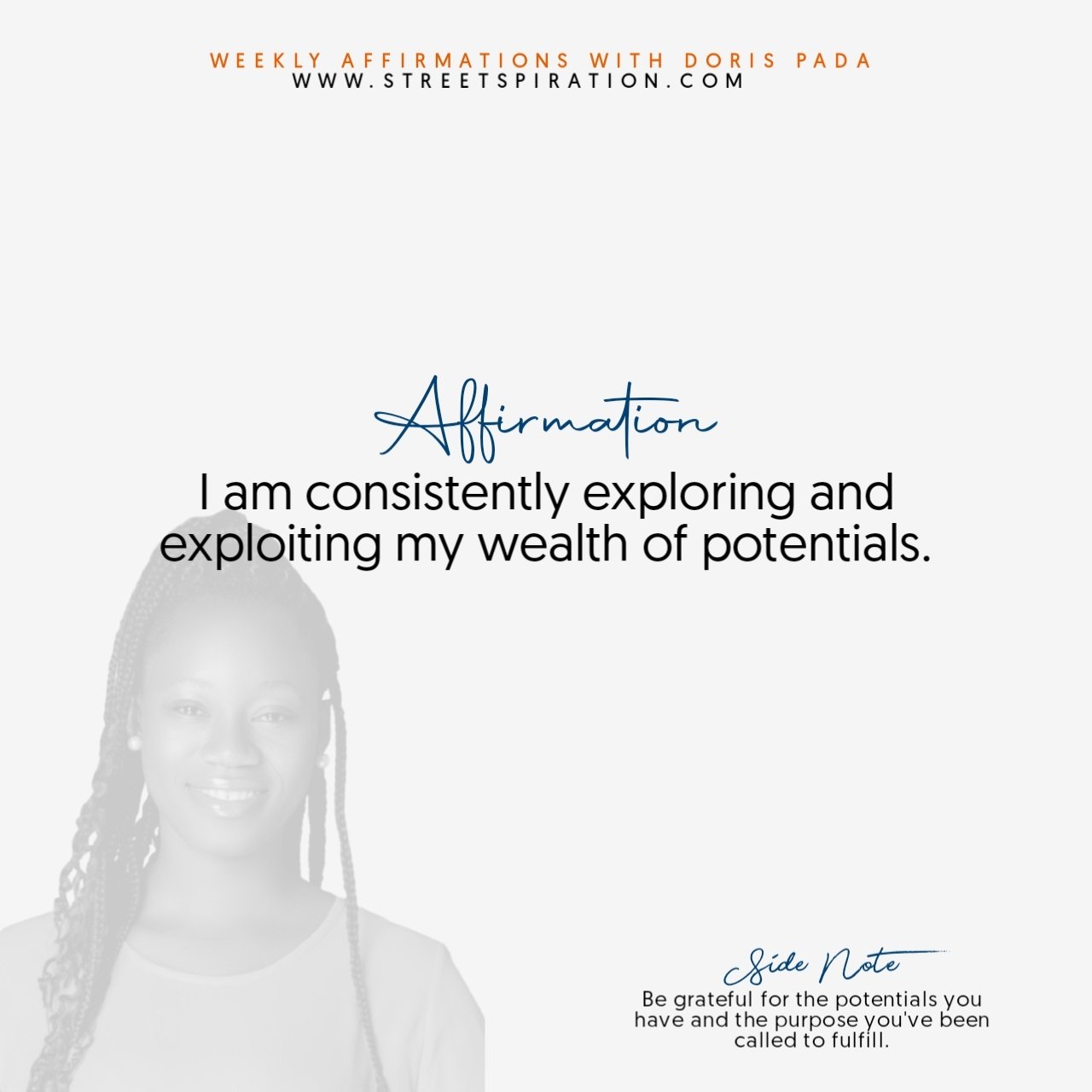 Affirmations on self-awareness